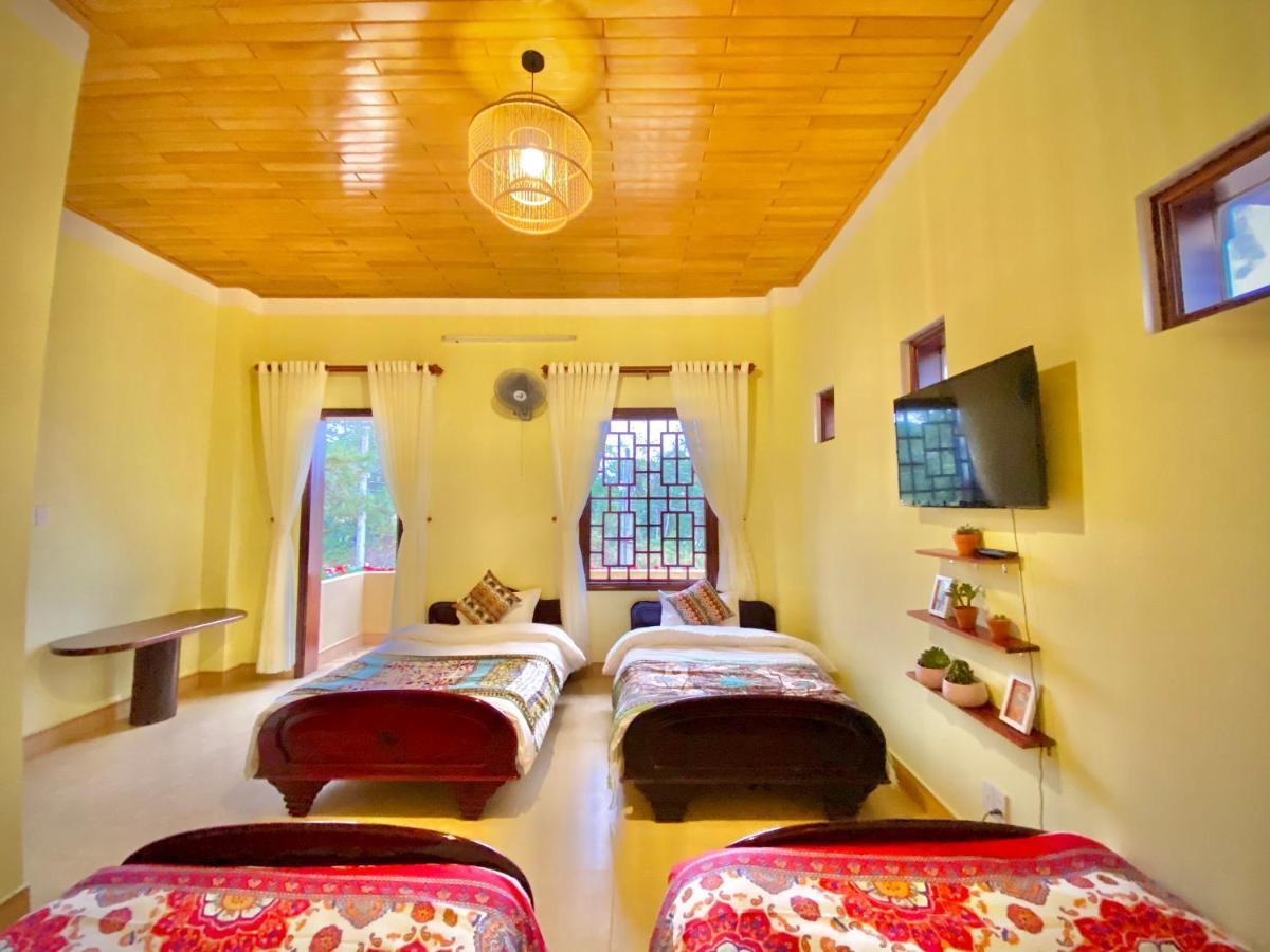 Henisi Homestay Mang Den Villa Kon Von Kla Esterno foto